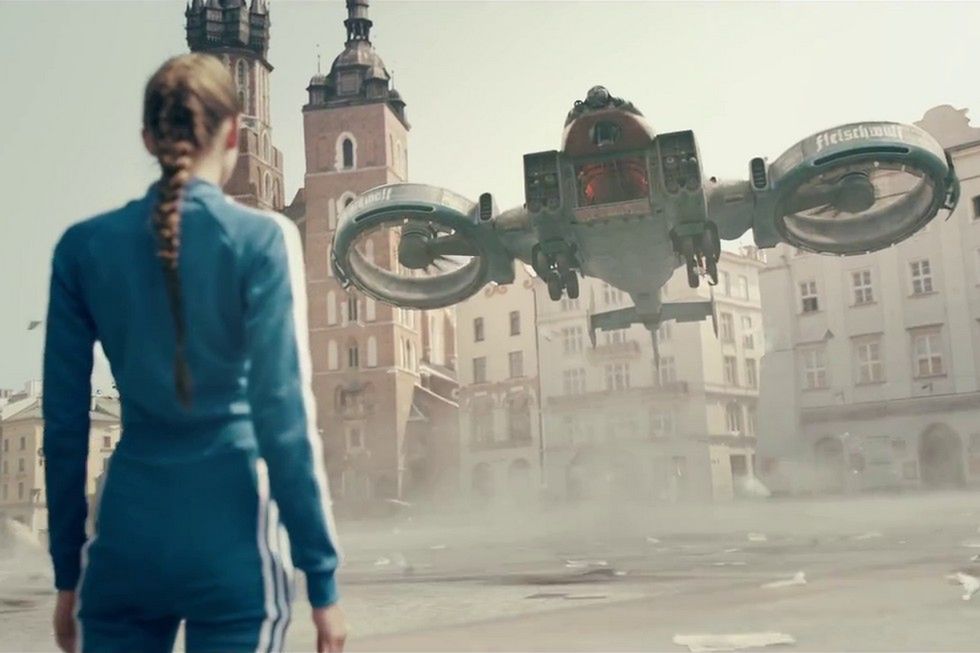 „Smok”: nowy film Tomasza Bagińskiego miażdży. Demolka, piękne dziewczyny i latające monstra 1