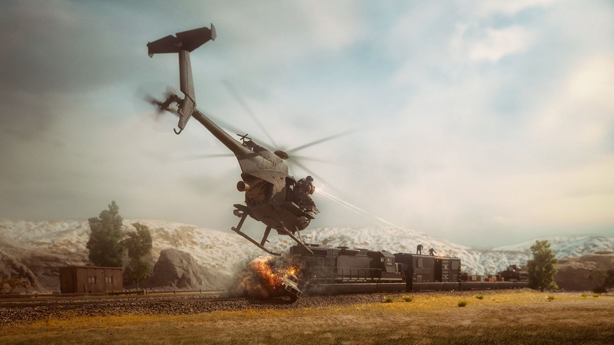 Niesamowite sceny inspirowane Call of Duty. Fotograf zbudował miniatury 1