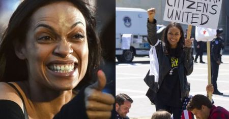Aktorka Rosario Dawson została aresztowana za protestowanie pod Kapitolem!