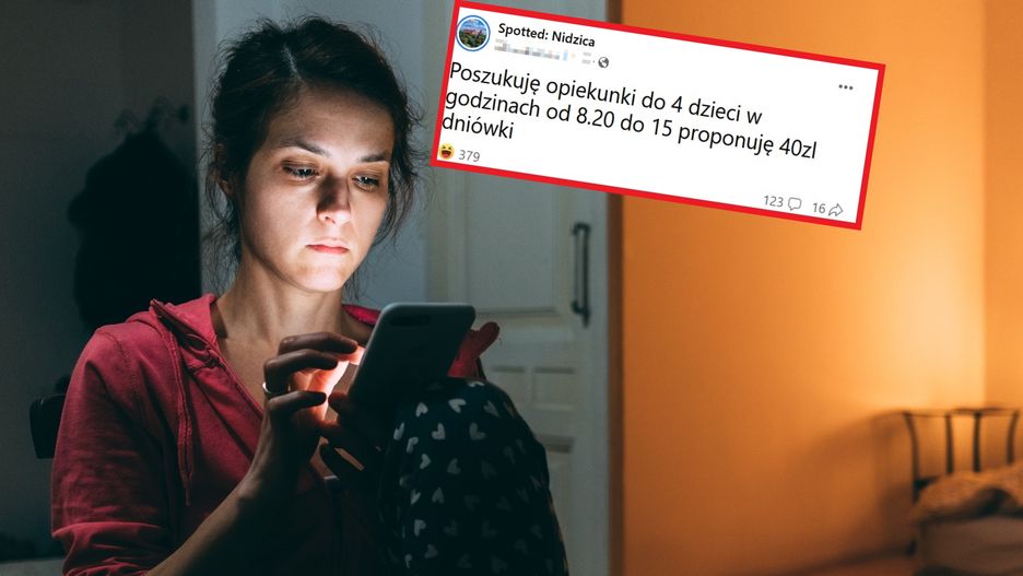 O tym ogłoszeniu mówi cała Polska. Stawka dla niani szokuje