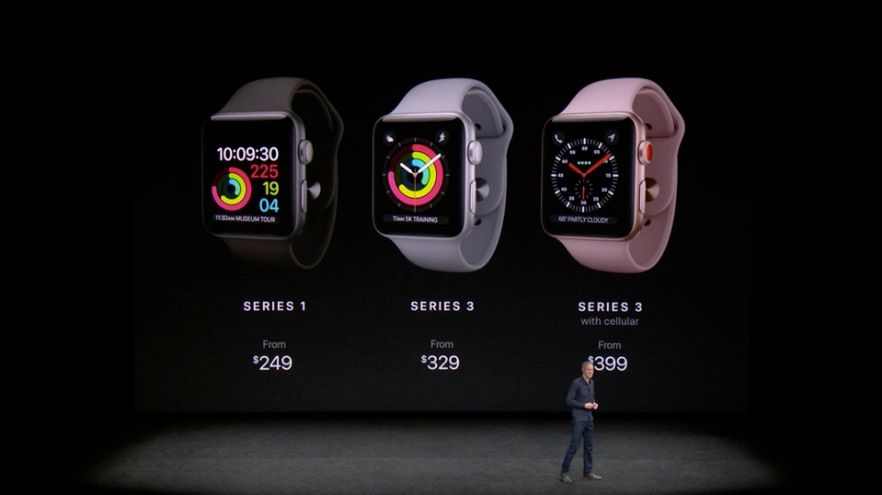 Apple Watch Series 3 oficjalnie. Nie potrzebuje iPhone a by dzia a