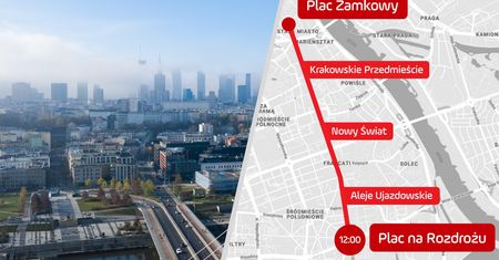 Będą utrudnienia. Wielki marsz 4 czerwca przejdzie ulicami Warszawy