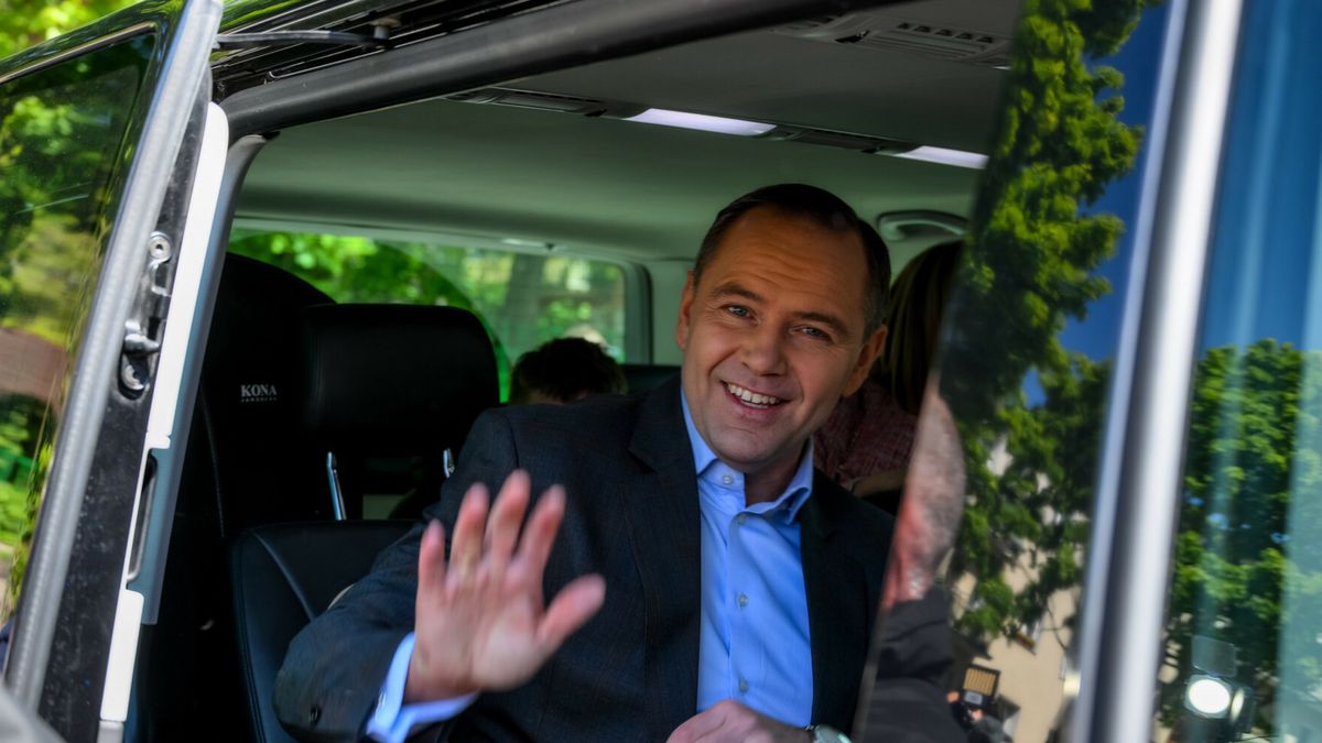 Pierwsza tura wyborów prezydenckich, na fot. Karol Nawrocki