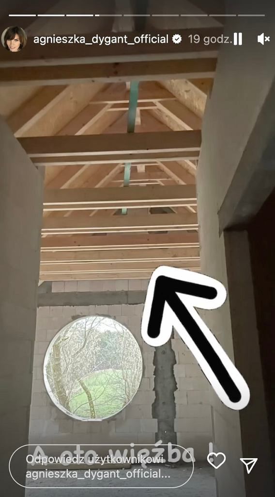 Agnieszka Dygant buduje nowy dom
