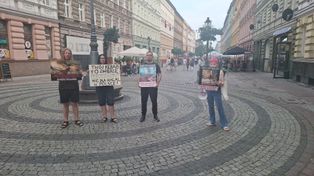 Szczecin: Protest przeciwko rytualnemu ubojowi zwierząt na deptaku