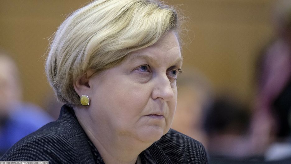 reporter9_bazaPolish Member of the European Parliament (European Conservatives and Reformists Group - Prawo i Sprawiedliwosc) Anna Fotyga at the European Parliament on November 14, 2019, in Brussels, Belgium.     fot Thierry Monasse/REPORTERThierry Monasse/REPORTER