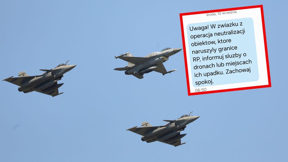 Drony nad Polską. Mieszkańcy woj. lubelskiego dostali alerty