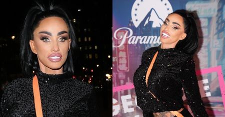 Katie Price oślepia śnieżnobiałym uśmiechem, dumnie prężąc powiększony po raz SIEDEMNASTY biust