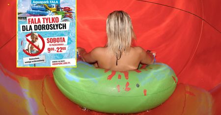 Wstęp na basen tylko dla dorosłych. "Promocja antynatalizmu"