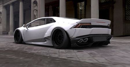 Liberty Walk Performance Lamborghini Huracán na pierwszych wizualizacjach