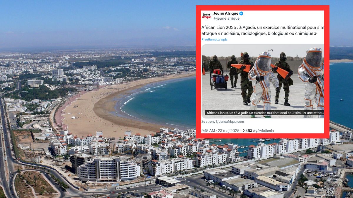 W ćwiczeniach w Agadirze wzięło udział ok. 10 tys. żołnierzy z p