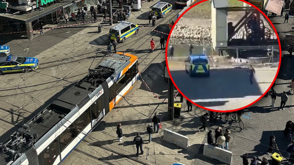 W sieci pojawiło się nagranie sprawcy zdarzenia w Mannheim