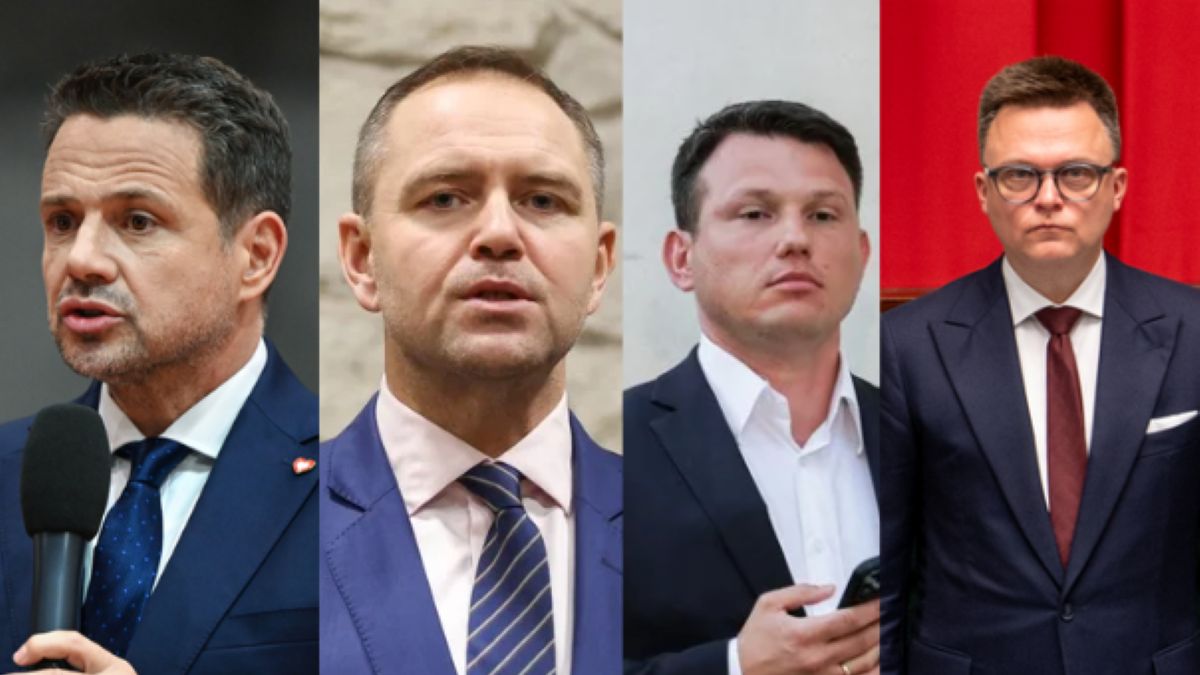 Trzaskowski, Nawrocki, Mentzen, Hołownia. Najnowszy sondaż