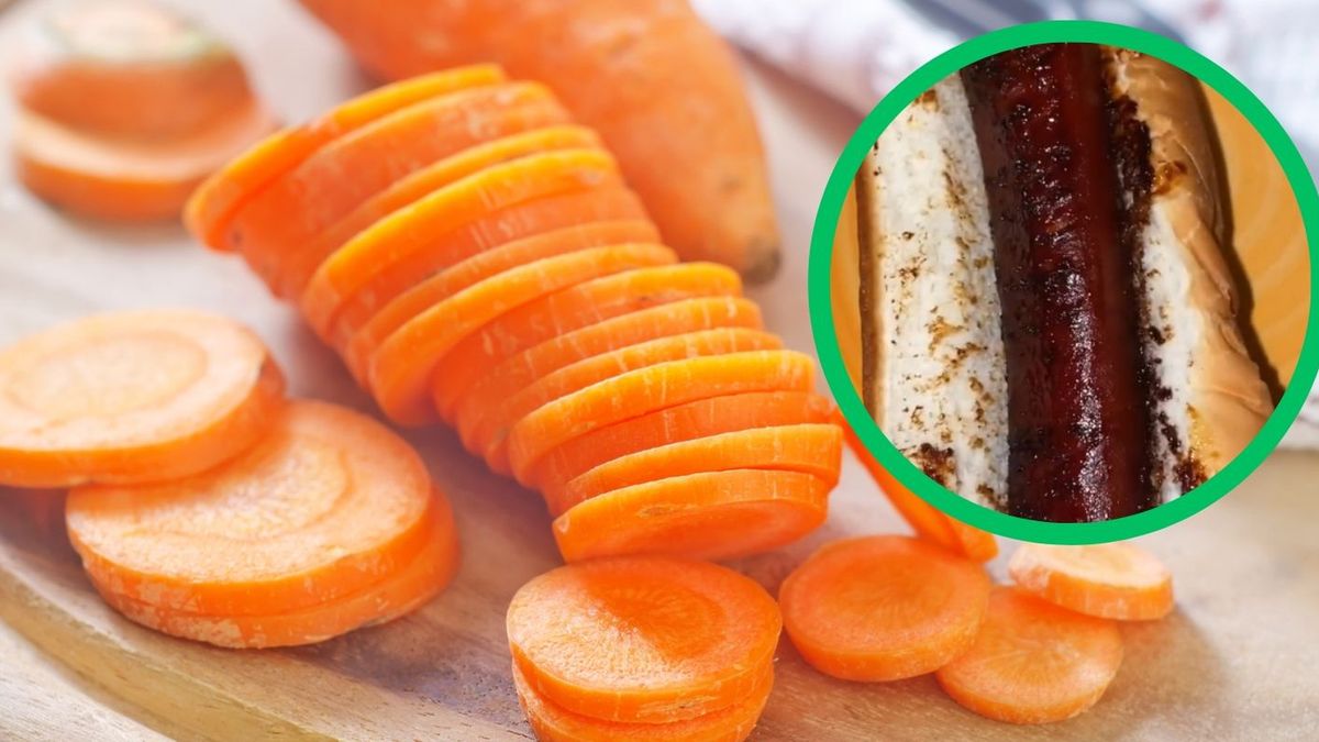 Hot dog z marchewki- Pyszności