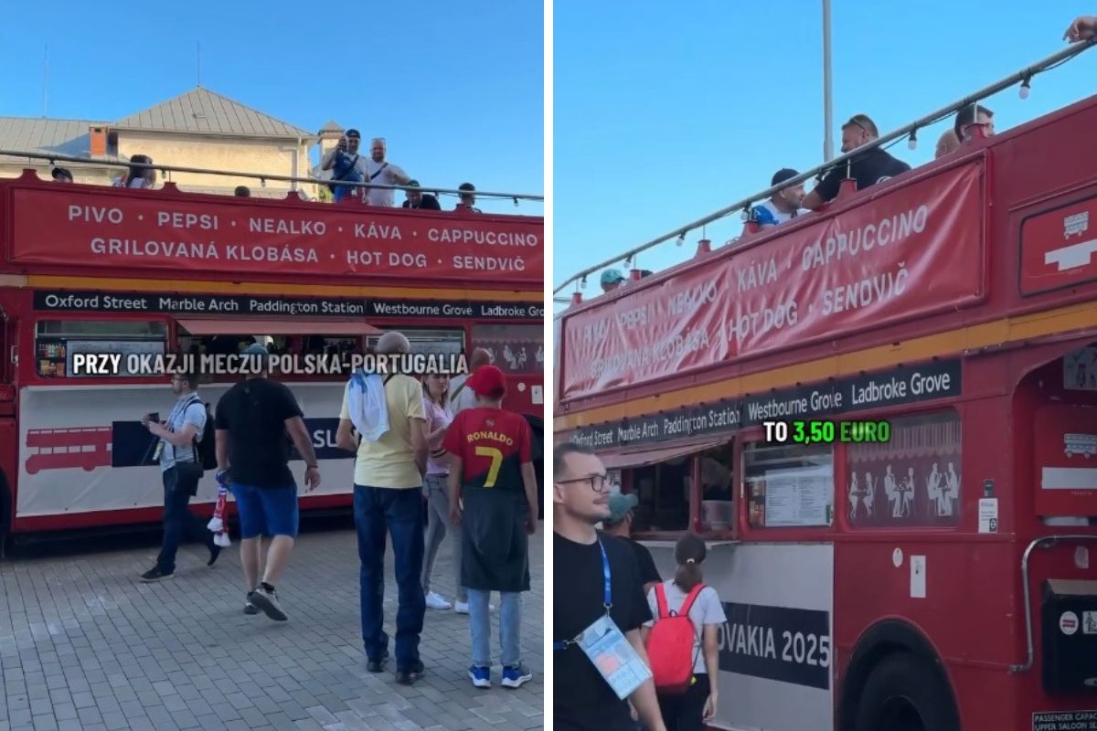 Dziennikarze TVP Sport pokazali ceny jedzenia w Trenczynie