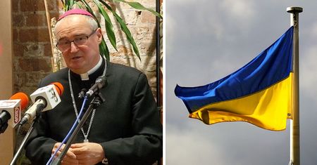 Zbiórka na pomoc Ukrainie w parafiach diecezji płockiej. Komunikat biskupa do wiernych!