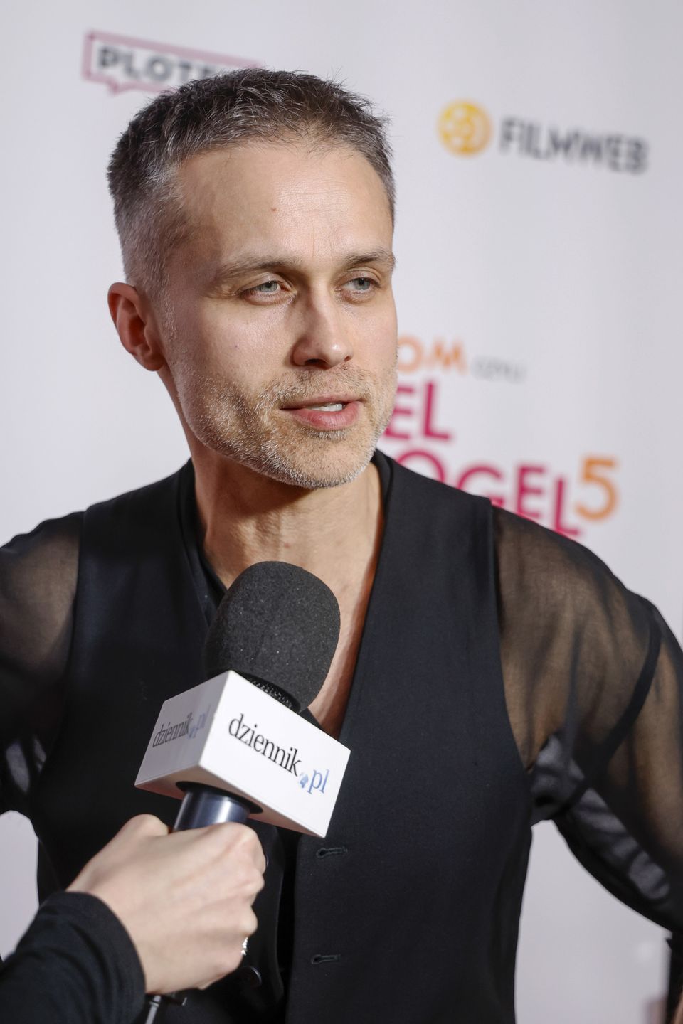 Maciej Zakościelny na premierze filmu "Baby boom czyli Kogel Mogel 5"