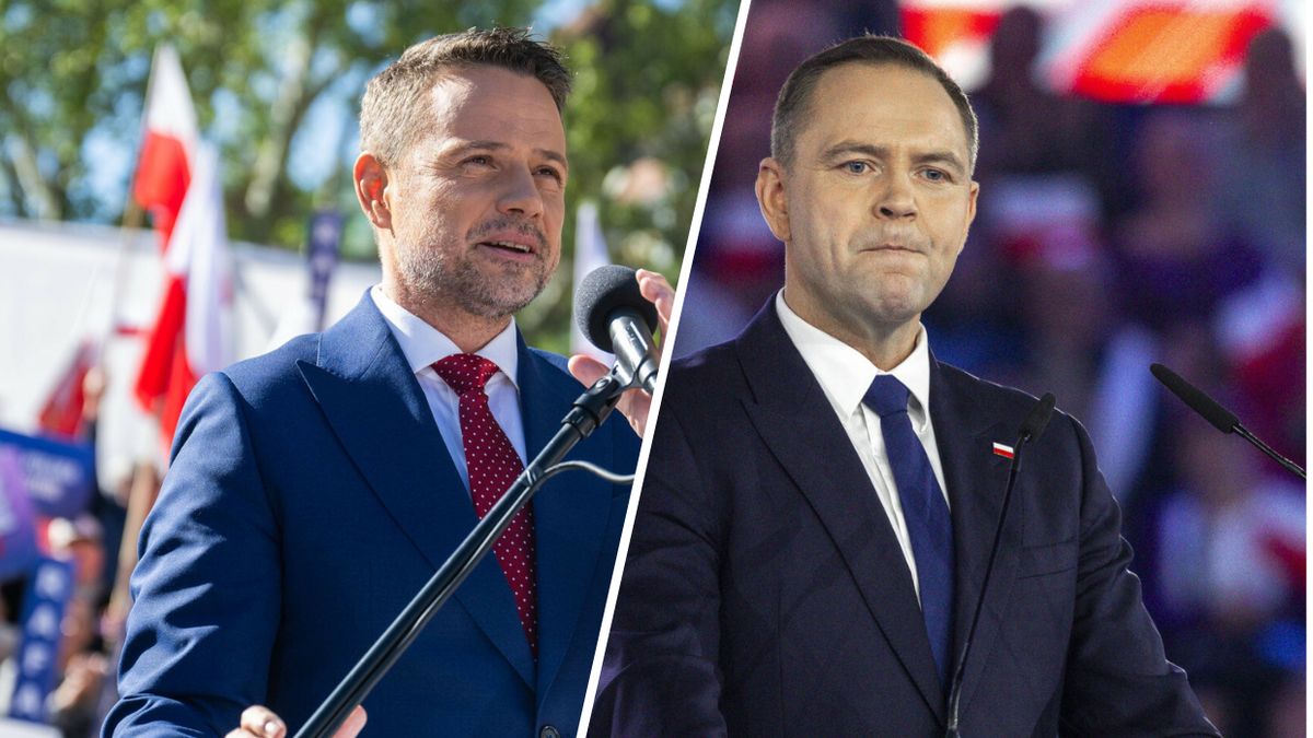 Rafał Trzaskowski i Karol Nawrocki