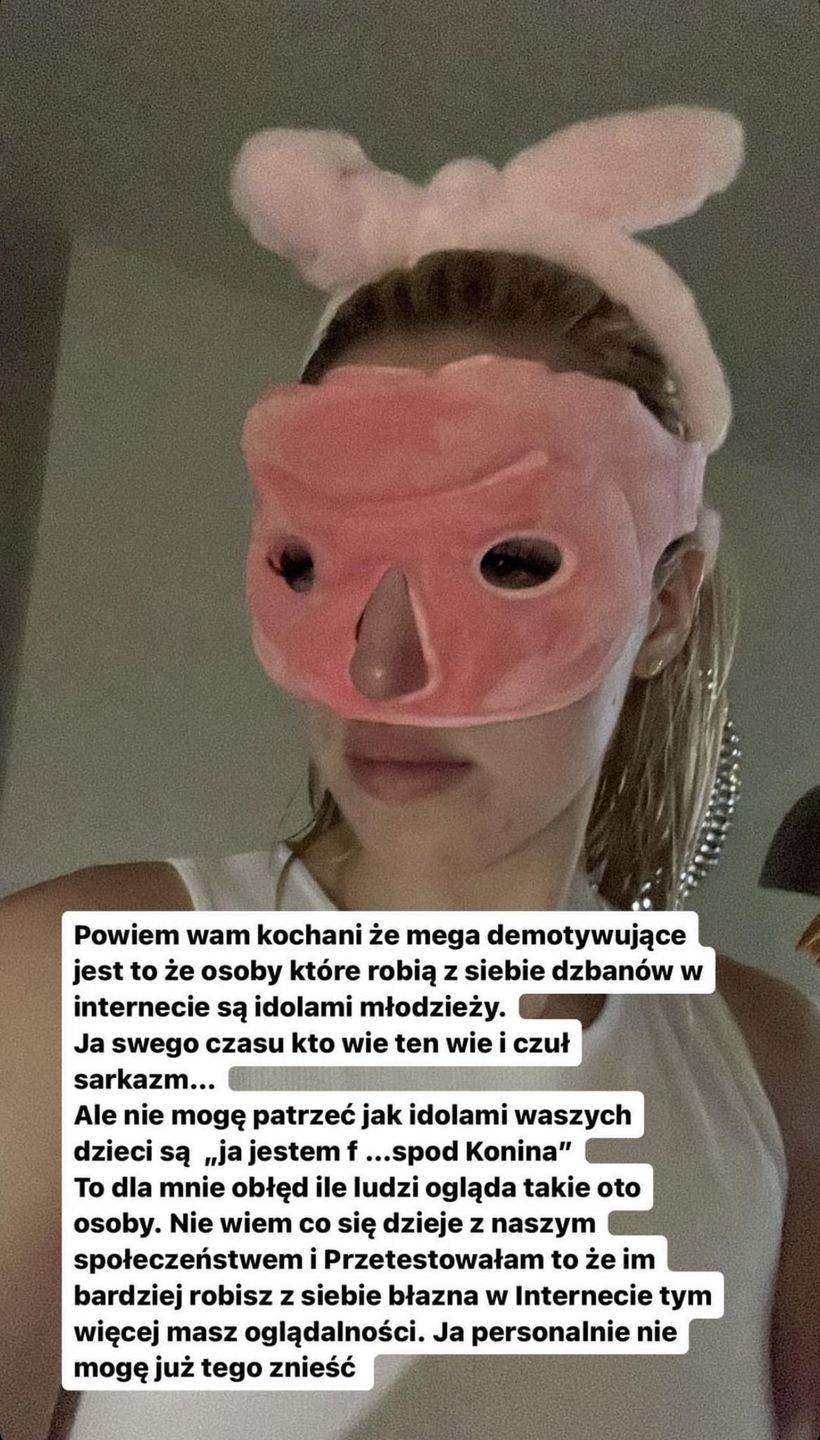 Caroline Derpienski pomstuje na idoli młodzieży. Uderzyła w Fagatę
