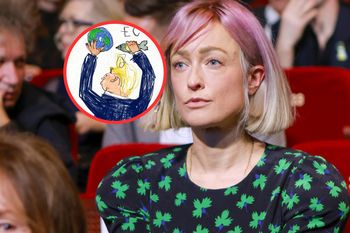 Damięcka na Dzień Dziadka. Pokazała bawiącego się Trumpa