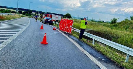 Motocyklista zginął w płomieniach. Tragedia na Dolnym Śląsku