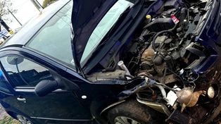 Rozbił auto po alkoholu. Policja ujawnia, ile promili miał kierowca
