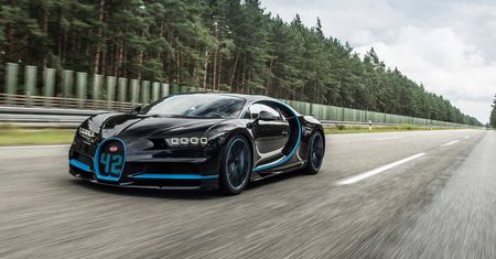 Bugatti Chiron najszybciej przyspieszającym samochodem produkcyjnym. Pobił światowy rekord