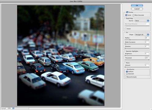 Efekt Tilt-Shift, czyli jak zamienić rzeczywisty świat w miniaturowy model 8