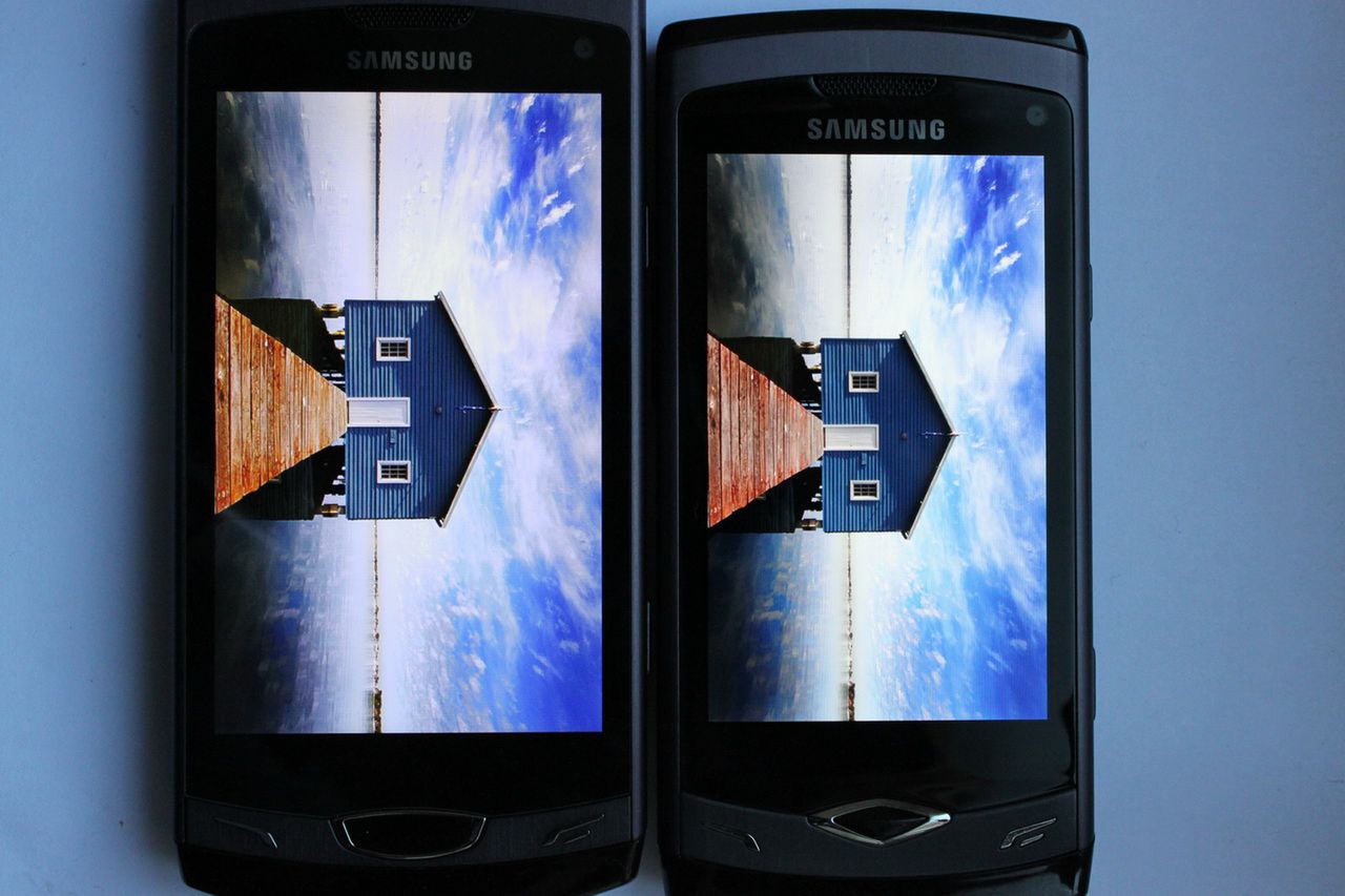 Samsung Wave, Wave II, Galaxy S i Nokia N8: porównanie wyświetlaczy 6
