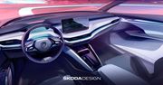Škoda Enyaq z cyfrowym wnętrzem. Producent pokazał wizualizację