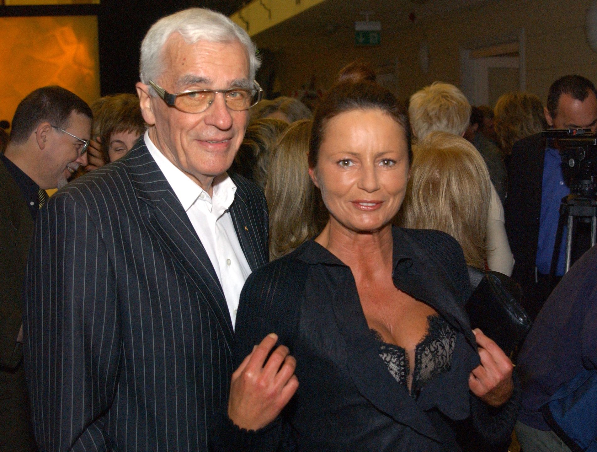 Adam Hanuszkiewicz i Magdalena Cwenówna