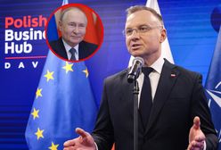 Duda w Davos. "Putin powinien prosić o rozmowy pokojowe"