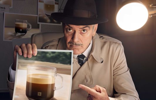 George Clooney detektywem w reklamie telewizyjnej Nespresso