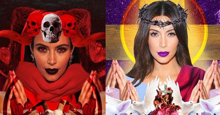 Kim Kardashian jako... Matka Boska?! (ZDJĘCIA)