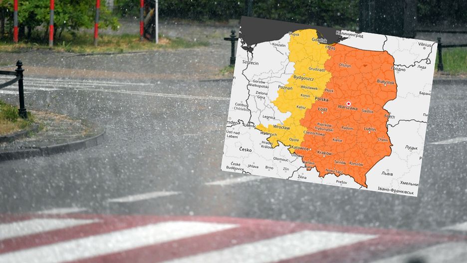 Silne burze i wichury w niemal całym kraju. IMGW alarmuje