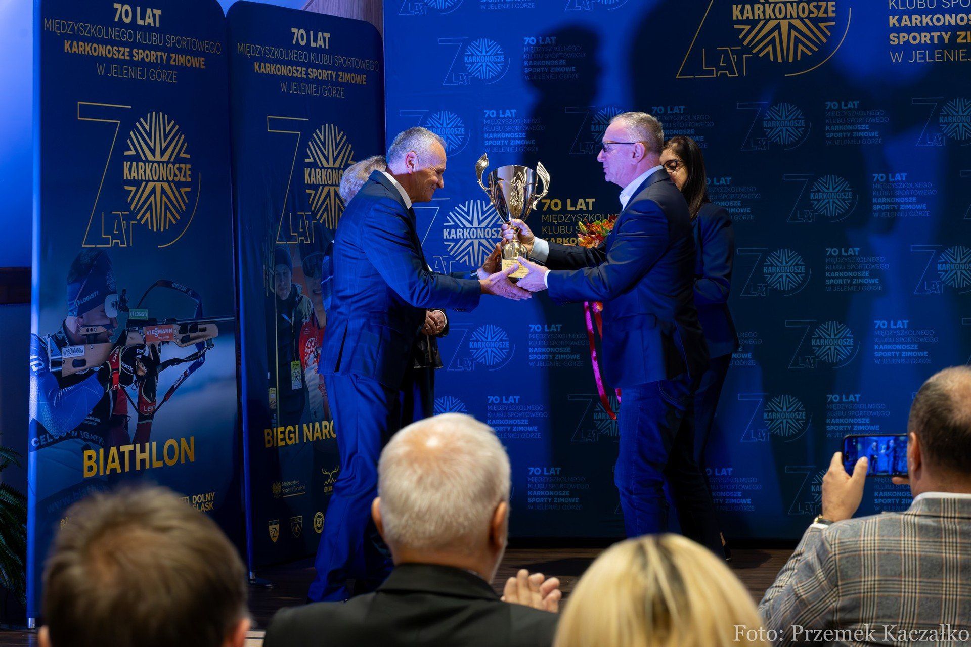 70 lat MKS Karkonosze Sporty Zimowe Jelenia Góra w centrum KPN w Sobieszowie