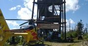 Dramat w Gorcach. Turysta zmarł na wieży widokowej