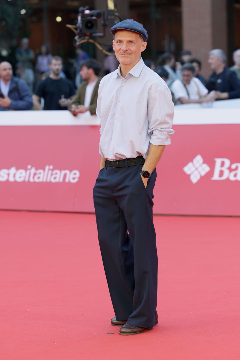 Michał Englert na festiwalu filmowym w Rzymie