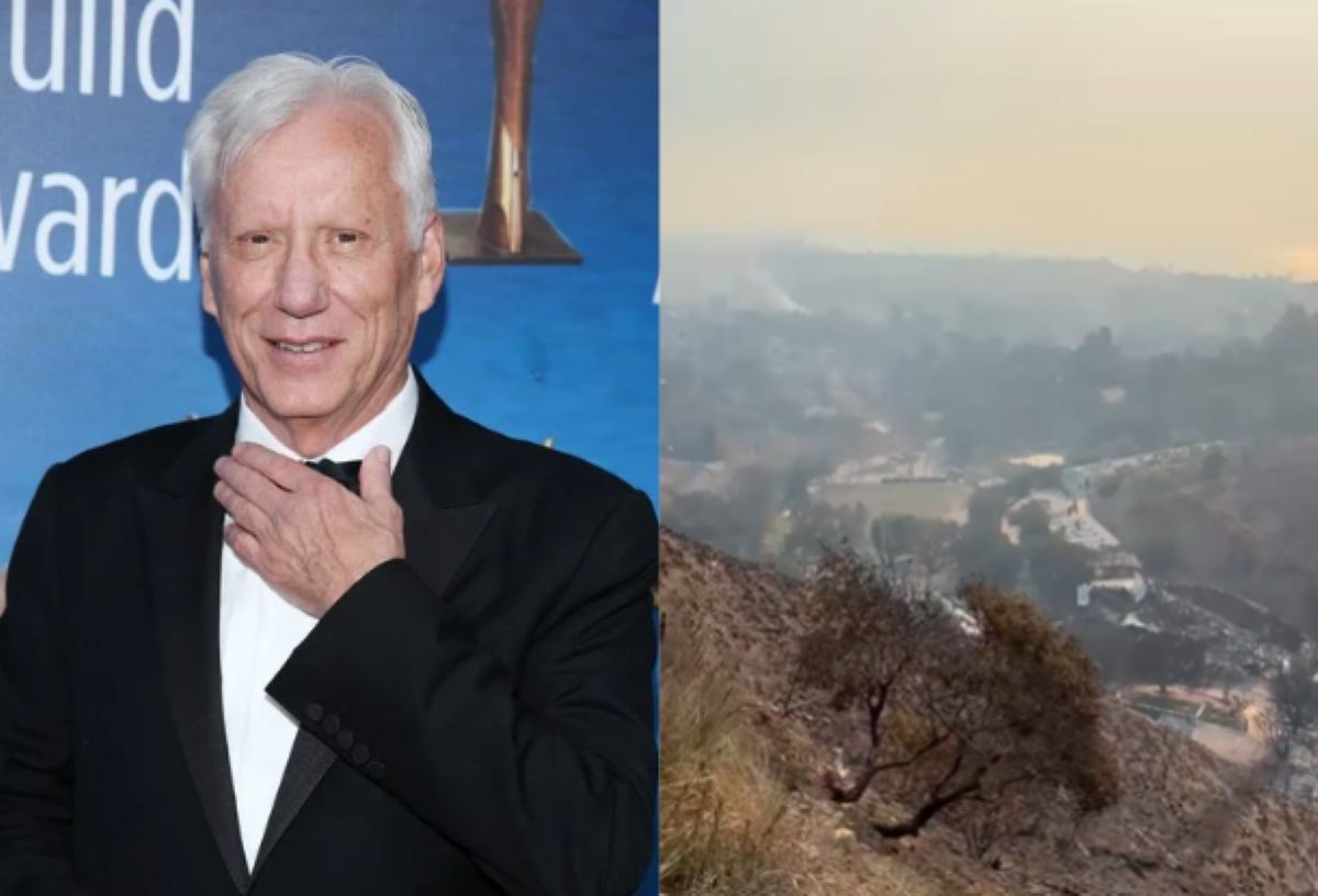 Aktor James Woods mówi  o cudzie. Jego dom ocalał w pożarze.