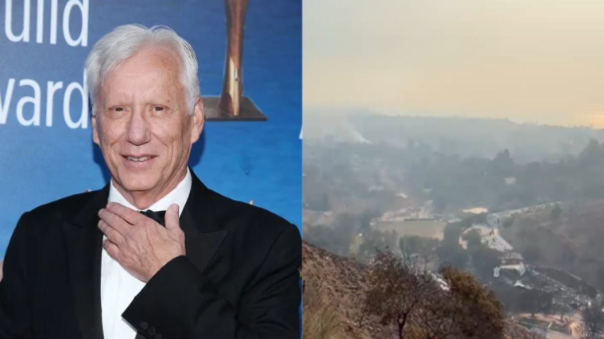 Aktor James Woods mówi  o cudzie. Jego dom ocalał w pożarze.