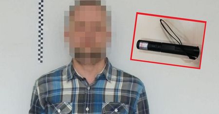 Oślepiał pilotów laserem. Katastrofa była blisko