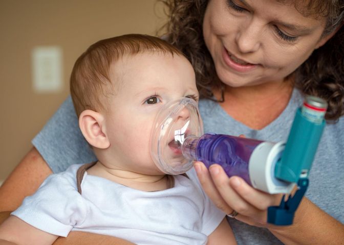 Astma u niemowlaka