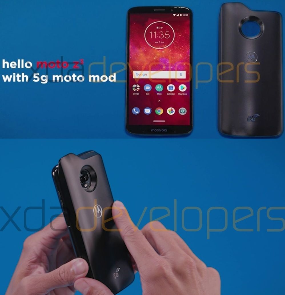 Motorola Moto Z3 Play ma dostać Moto Mod z modułem 5G