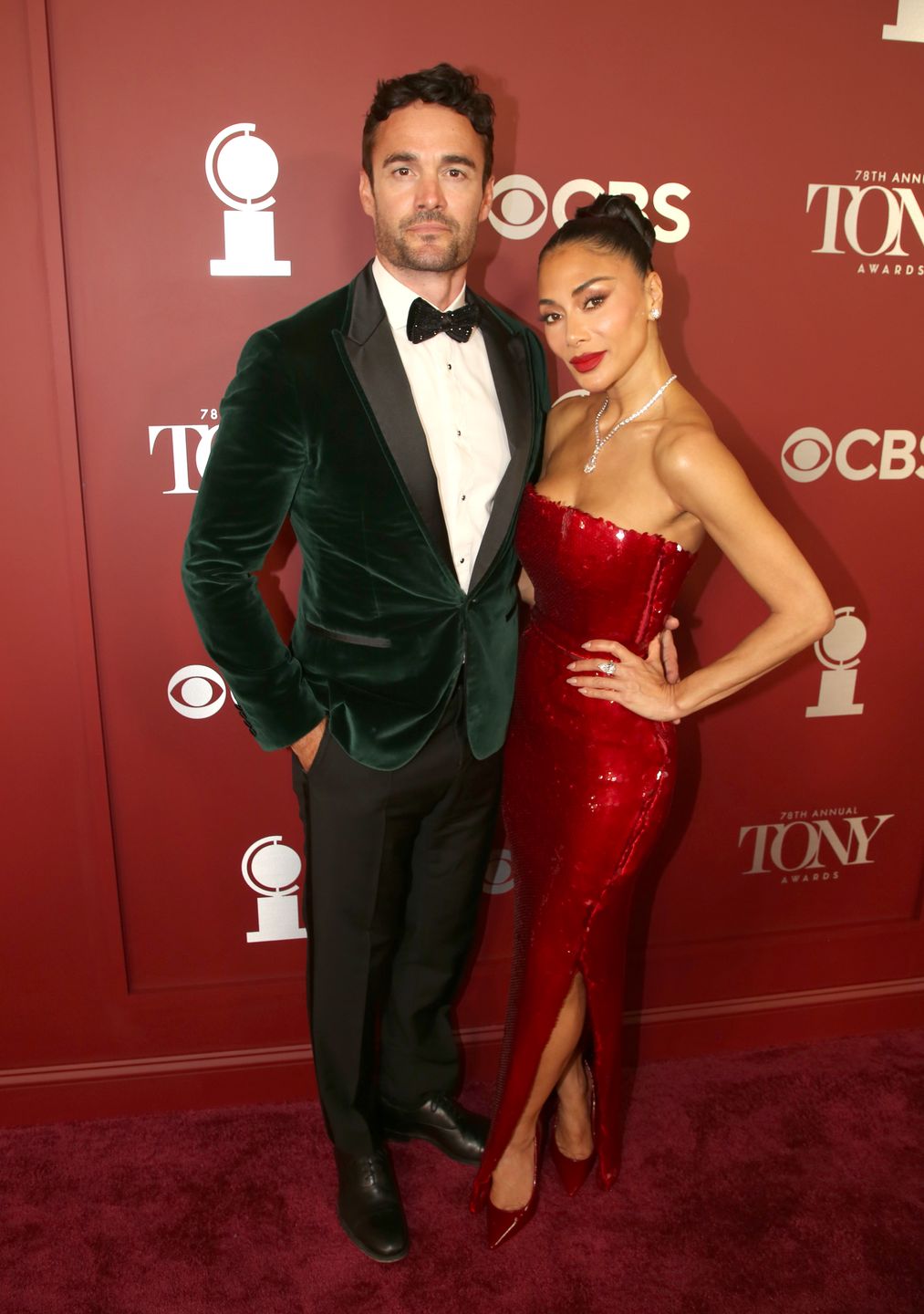 Nicole Scherzinger i Thom Evans