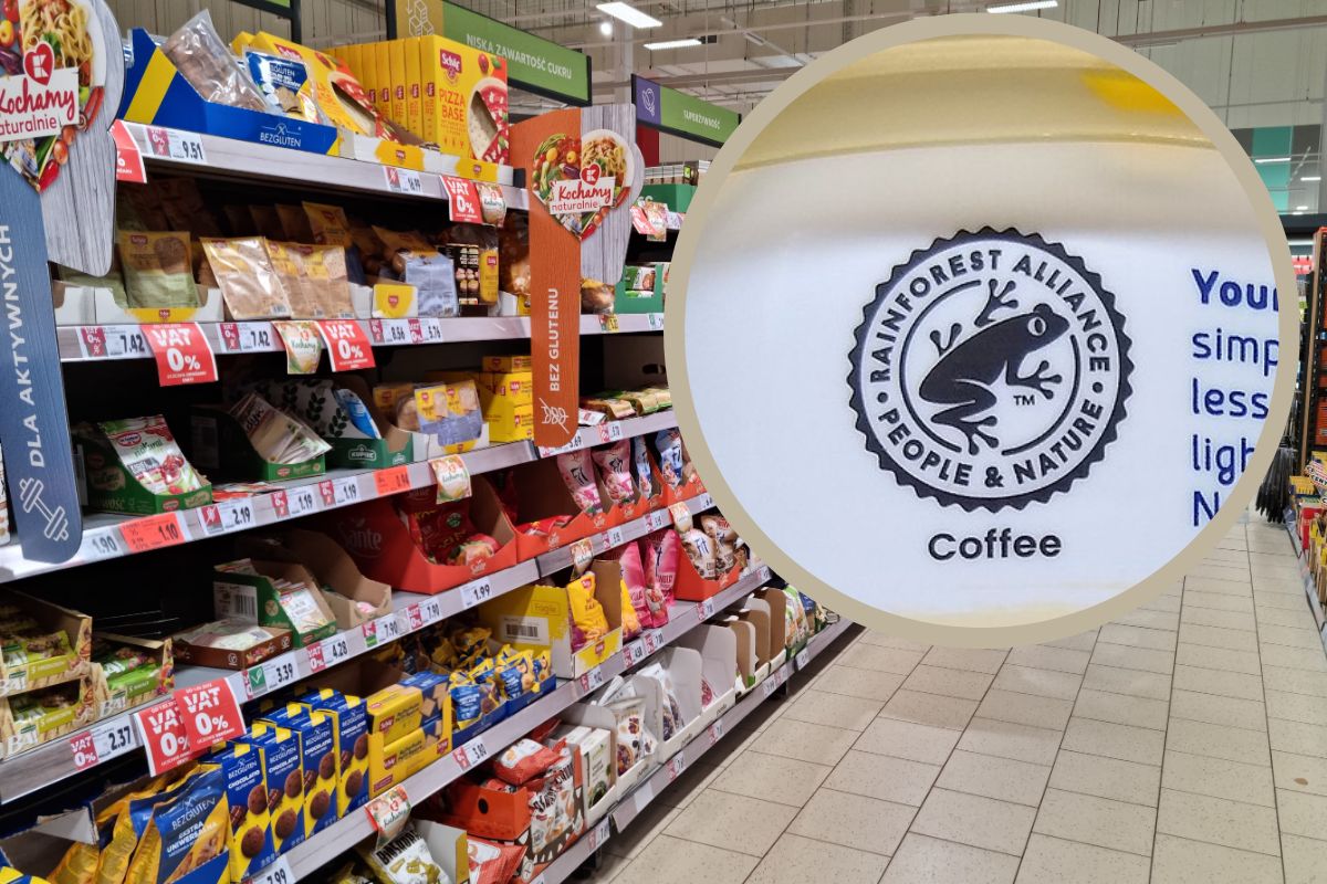 Co oznacza logo żaby na produktach spożywczych?