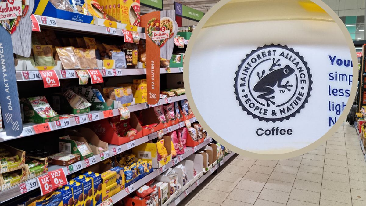 Co oznacza logo żaby na produktach spożywczych?