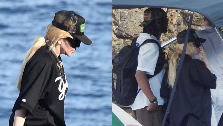 Madonna "przyłapana" we Włoszech z tajemniczym mężczyzną