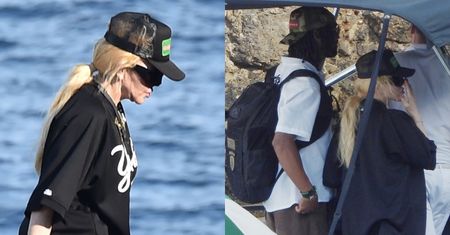 Madonna rozpoczyna urodzinowy tydzień we Włoszech! Towarzyszy jej sporo młodszy mężczyzna (ZDJĘCIA)