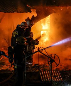 Wybuch gazu. Pożar w barze mlecznym w Gdańsku.