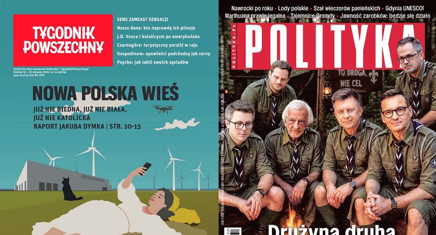 Tylko "Tygodnik Powszechny" zyskuje. Pisma prawicowe najmocniej w dół